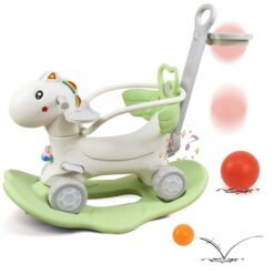 4-in-1 Toddler Rocking Horse and Ride-On Toy